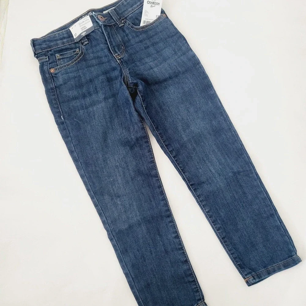 New Osh Kosh super Skinny 5T denim jeans